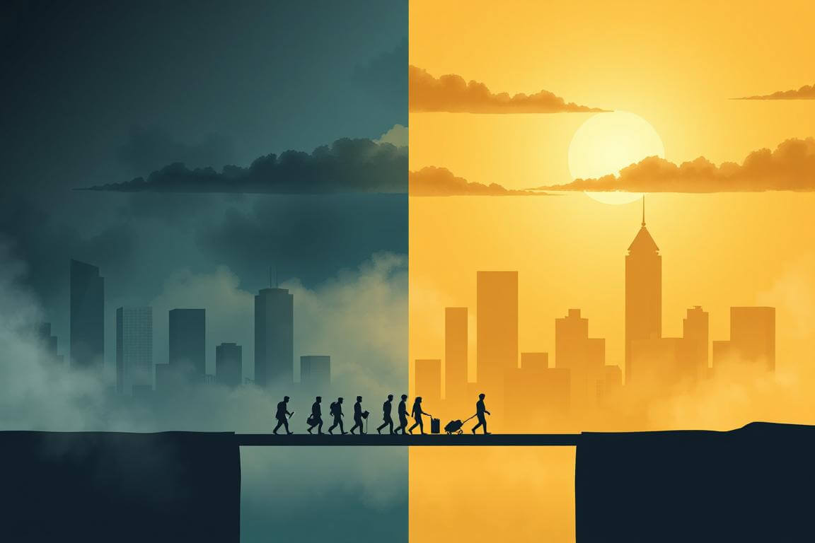 Illustration of Solopreneurs migrating from human VAs to AI agents in 2026.