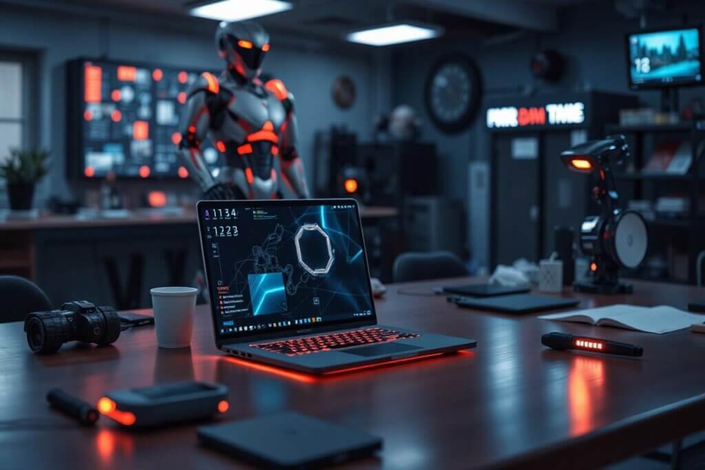 Futuristic technology, representing the best tech of CES 2026.