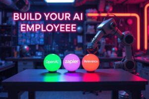 Comparison of Zapier Central, Relevance AI, and OpenAI GPTs for building AI agents.